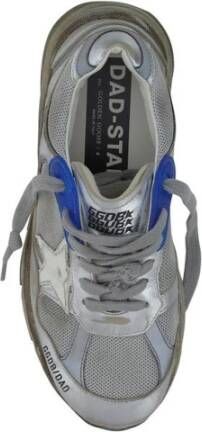 Golden Goose Iconische Ster Leren Dad Sneakers Versleten Effect Multicolor Dames