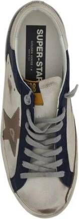 Golden Goose Iconische ster leren sneakers met logo Multicolor Heren