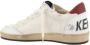 Golden Goose Iconische ster leren sneakers met suède Beige Heren - Thumbnail 14