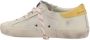 Golden Goose Mesh Sneakers Distressed Finish Wit Geel White Heren - Thumbnail 3