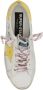 Golden Goose Mesh Sneakers Distressed Finish Wit Geel White Heren - Thumbnail 4