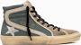 Golden Goose Italiaanse Slide Sneakers met Gebruikt-Effect Stijl Gray Dames - Thumbnail 2