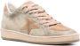 Golden Goose Italiaanse Sneakers Grijs Taupe Vetersluiting Platte Rubberen Zool Beige Dames - Thumbnail 2