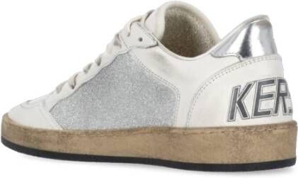 Golden Goose Ivoor Leren Sneakers met Ster Logo Beige Dames