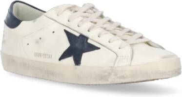 Golden Goose Ivoor leren sneakers met sterlogo Beige Heren