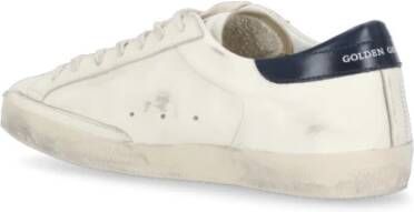 Golden Goose Ivoor leren sneakers met sterlogo Beige Heren