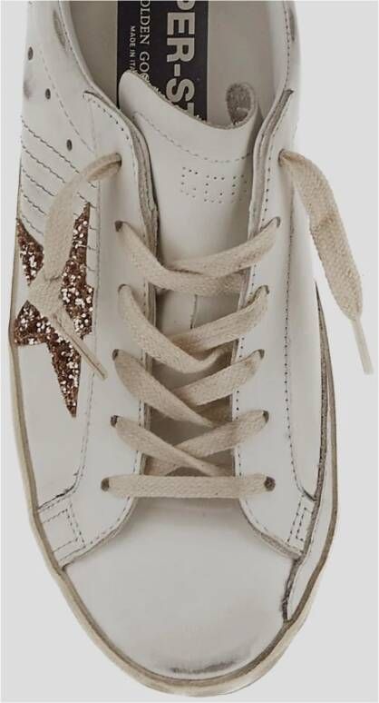 Golden Goose Klassieke Leren Ster Sneaker White Dames