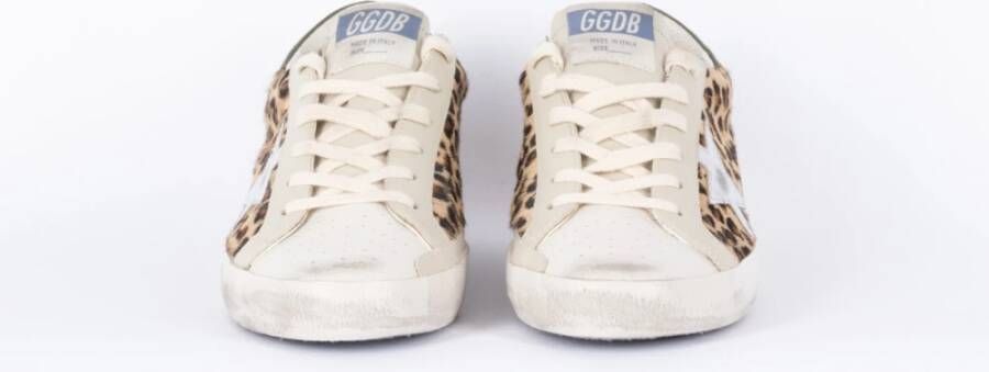 Golden Goose Klassieke Super Star Beige Sneakers Beige Dames