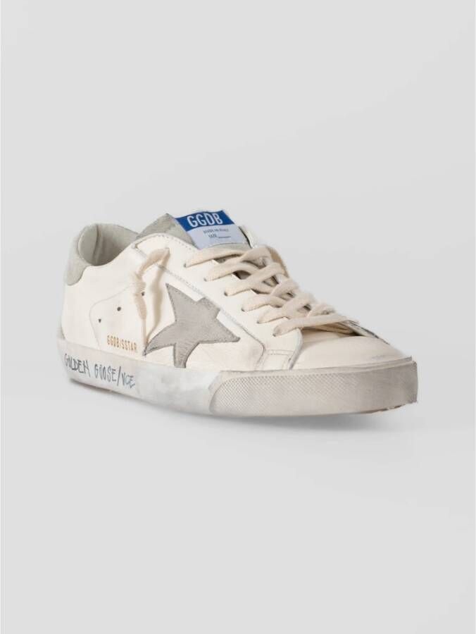 Golden Goose Klassieke Super-Star Sneakers White Heren