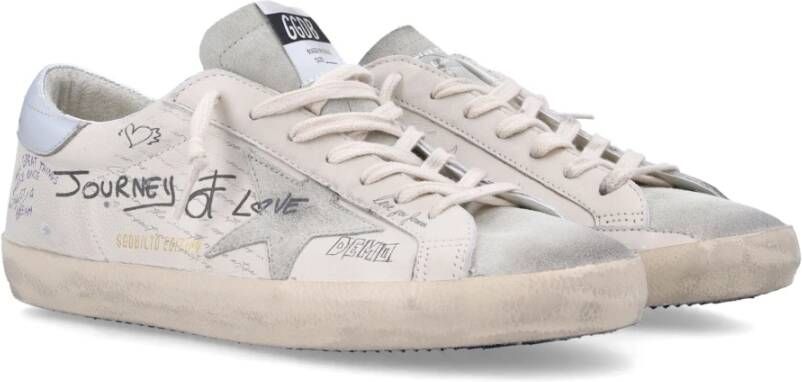 Golden Goose Klassieke Superstar Sneakers Gray Heren