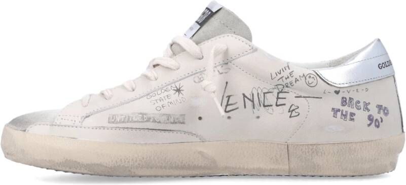 Golden Goose Klassieke Superstar Sneakers Gray Heren