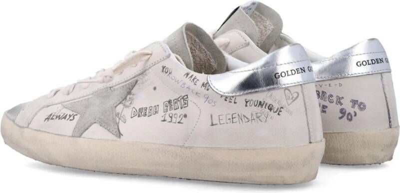 Golden Goose Klassieke Superstar Sneakers Gray Heren