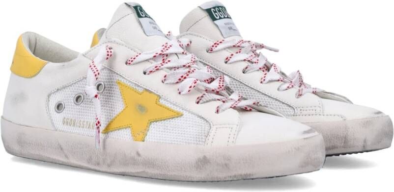 Golden Goose Klassieke Superstar Sneakers voor dagelijkse stijl White Heren