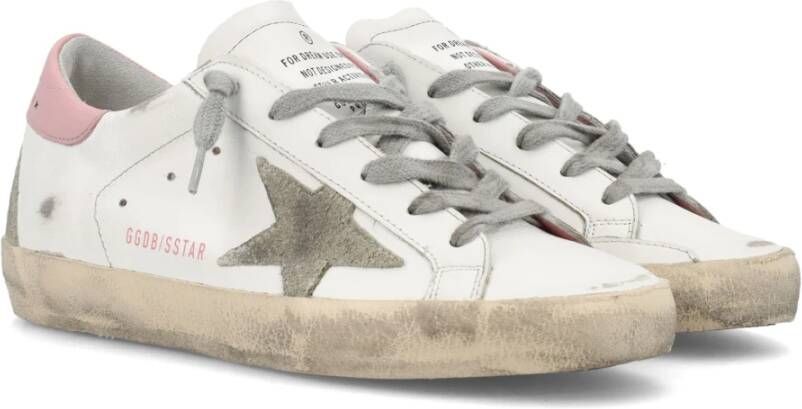 Golden Goose Klassieke Superstar Sneakers voor dagelijkse stijl White Dames