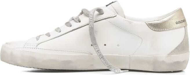 Golden Goose Klassieke Witte Super Star Sneakers White Heren