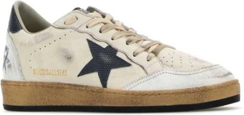 Golden Goose Kleurrijke Leren Sneakers Ball Star Stijl Multicolor Heren