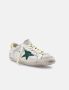 Golden Goose Krokodilhak Groene Ster Sneakers White Heren - Thumbnail 4