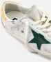 Golden Goose Krokodilhak Groene Ster Sneakers White Heren - Thumbnail 6