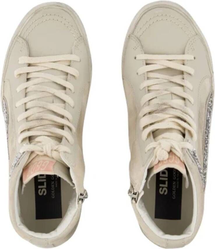 Golden Goose Leather sneakers Beige Dames