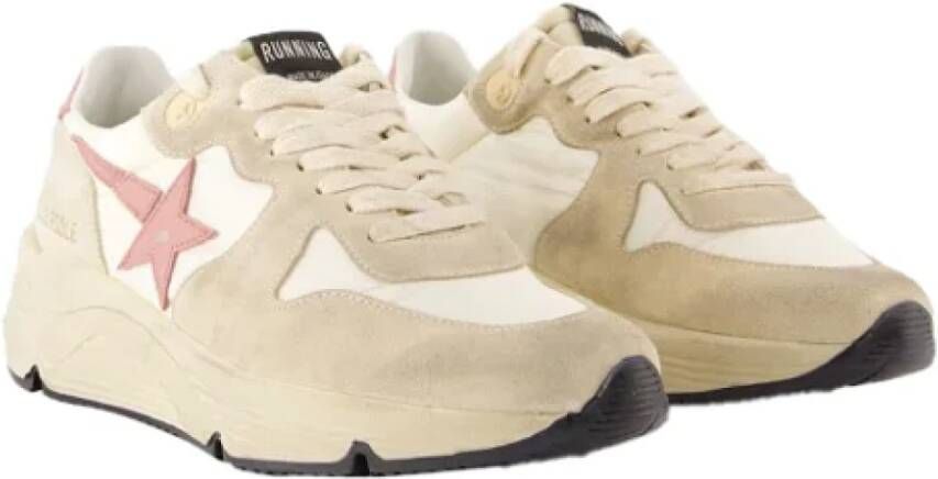 Golden Goose Leather sneakers Beige Dames