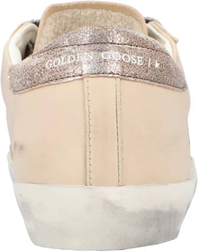 Golden Goose Leather sneakers Beige Dames