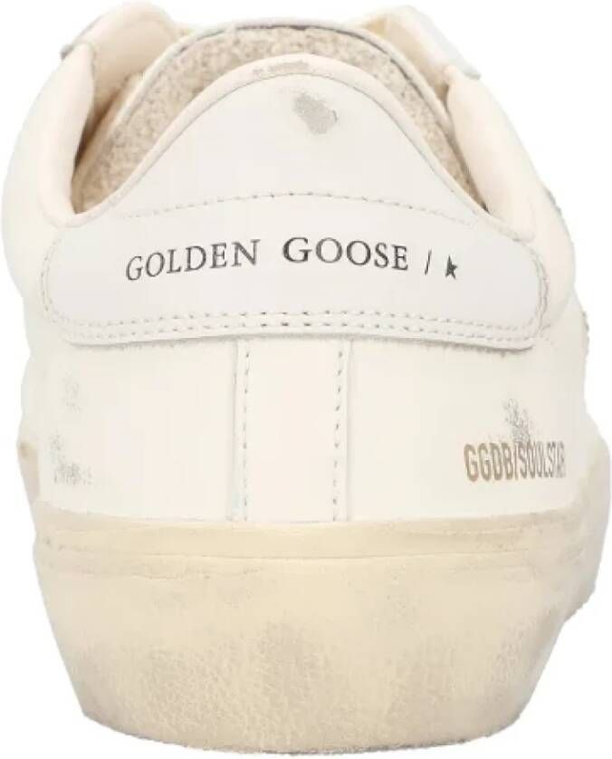 Golden Goose Leather sneakers Beige Heren