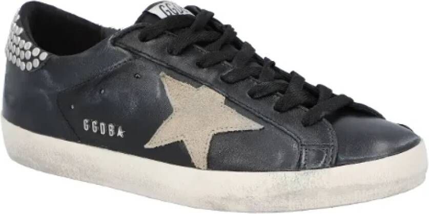 Golden Goose Leather sneakers Black Heren