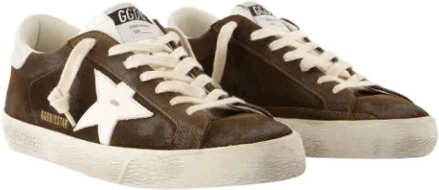 Golden Goose Leather sneakers Brown Dames