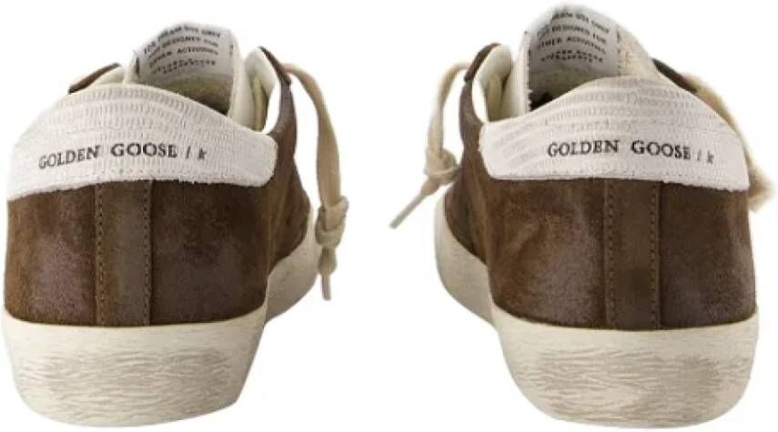 Golden Goose Leather sneakers Brown Dames