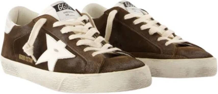 Golden Goose Leather sneakers Brown Dames