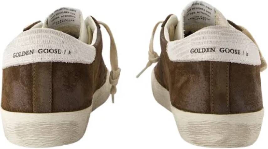 Golden Goose Leather sneakers Brown Dames