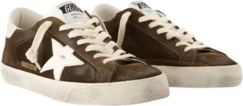 Golden Goose Leather sneakers Brown Dames