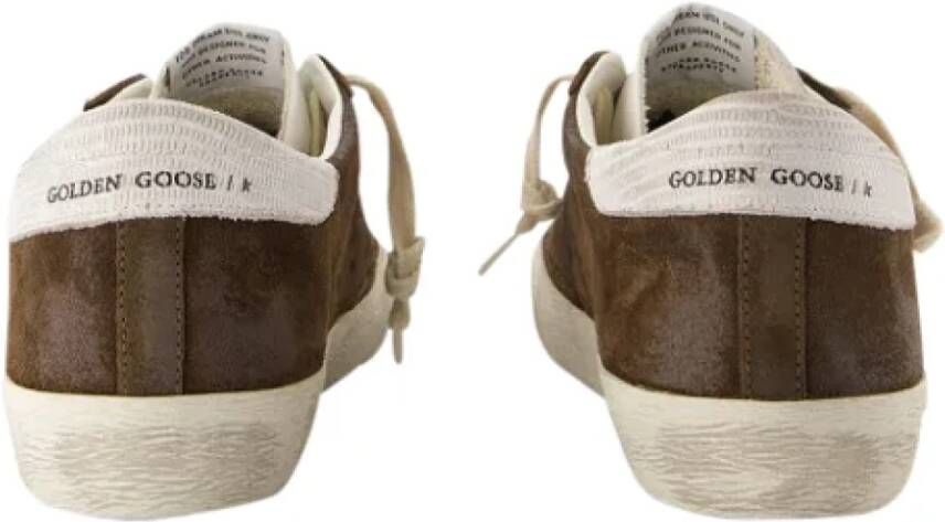 Golden Goose Leather sneakers Brown Dames