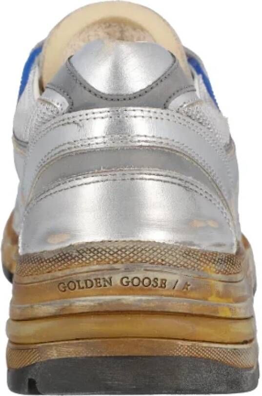 Golden Goose Leather sneakers Gray Dames