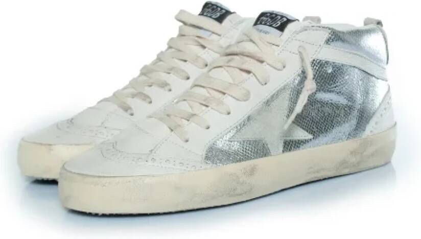 Golden Goose Leather sneakers Gray Dames