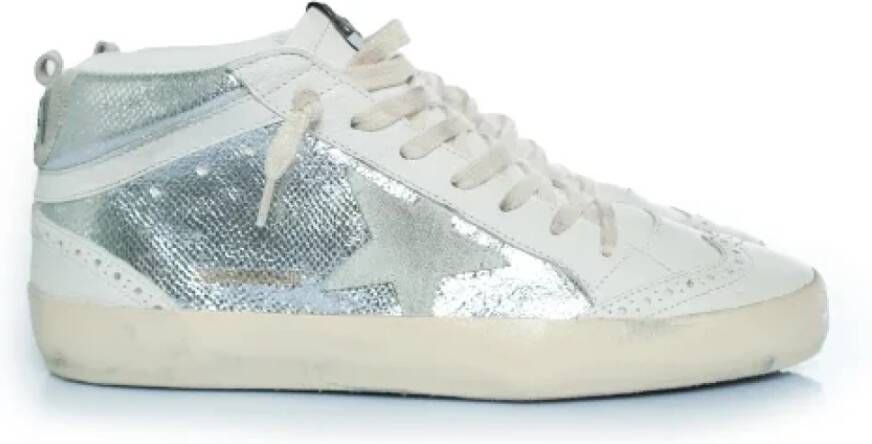 Golden Goose Leather sneakers Gray Dames