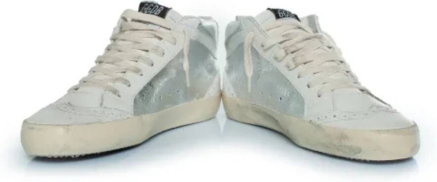 Golden Goose Leather sneakers Gray Dames