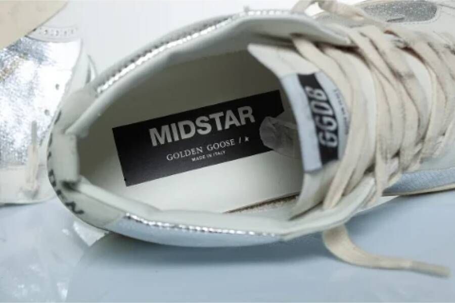 Golden Goose Leather sneakers Gray Dames