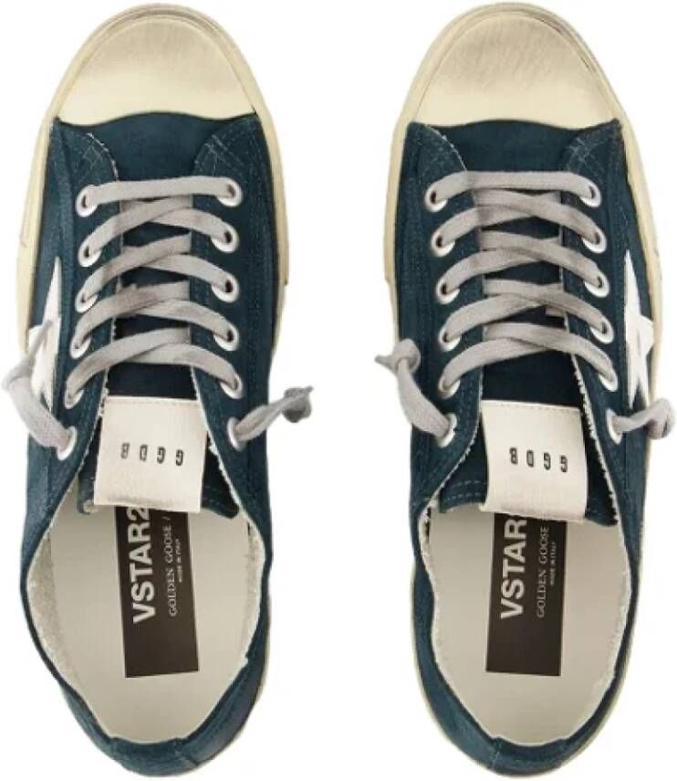 Golden Goose Leather sneakers Green Dames