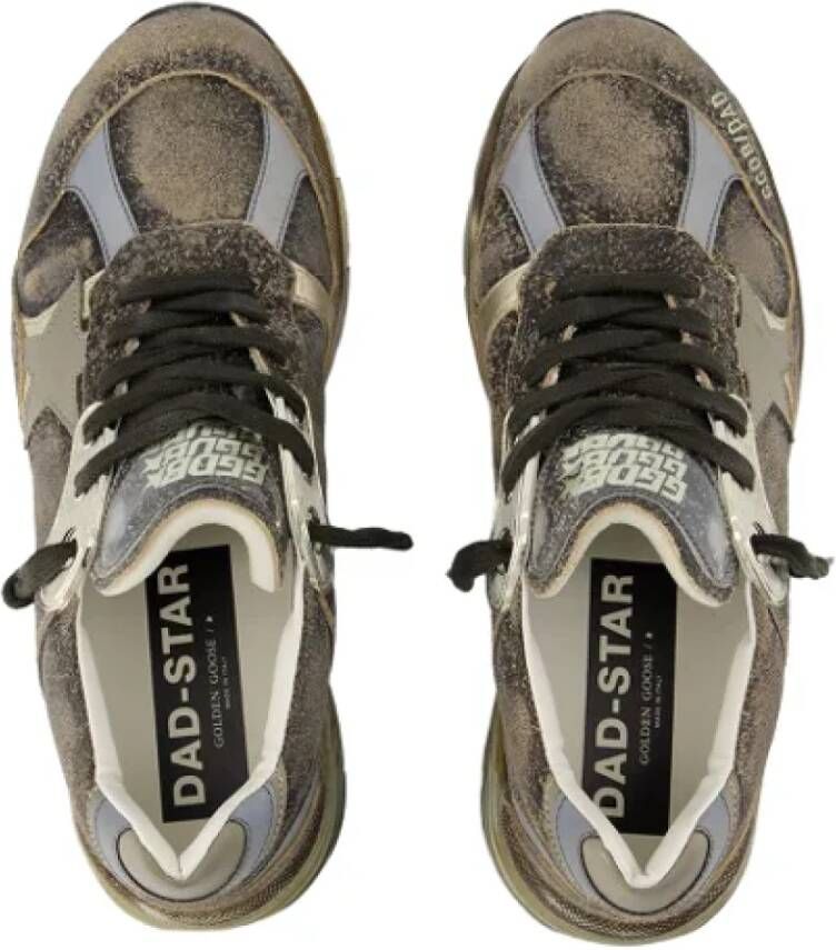 Golden Goose Leather sneakers Green Heren