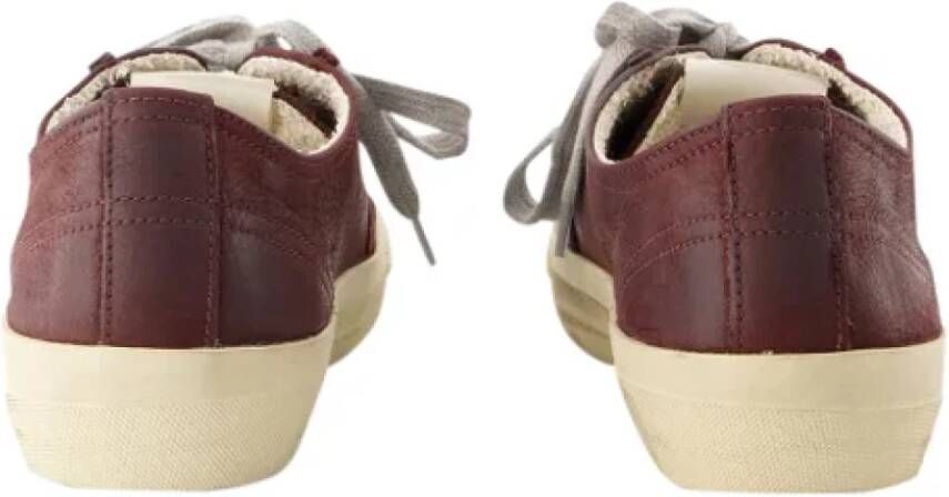 Golden Goose Leather sneakers Red Dames