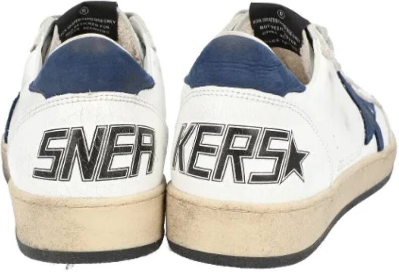 Golden Goose Leather sneakers White Heren