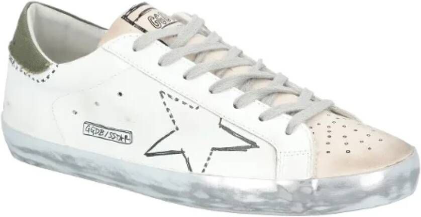 Golden Goose Leather sneakers White Heren