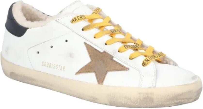 Golden Goose Leather sneakers White Heren