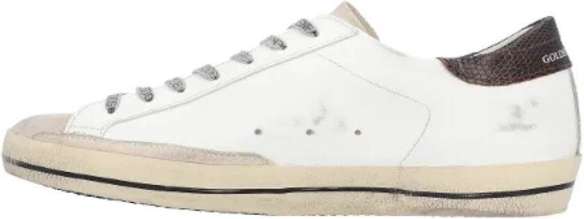 Golden Goose Leather sneakers White Heren