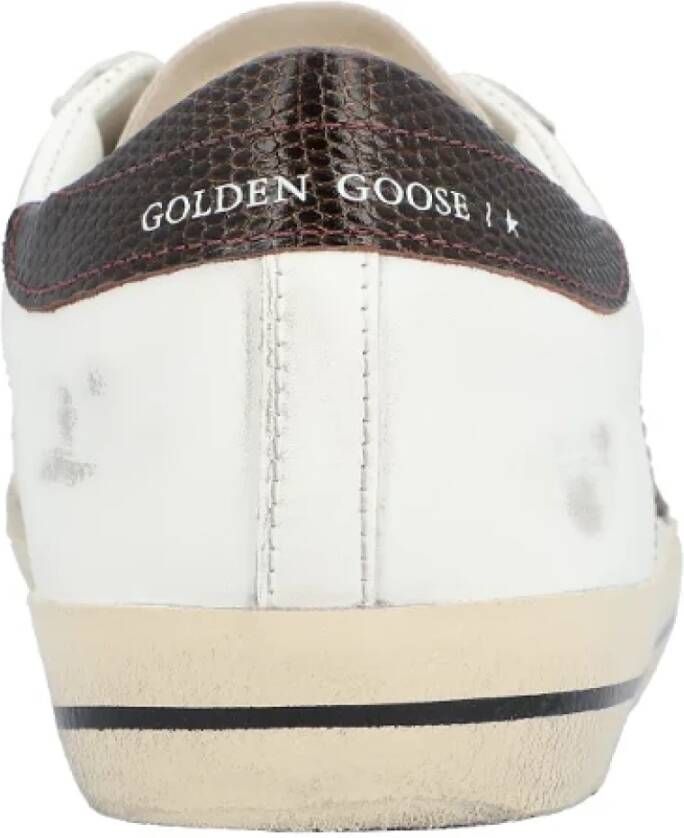 Golden Goose Leather sneakers White Heren