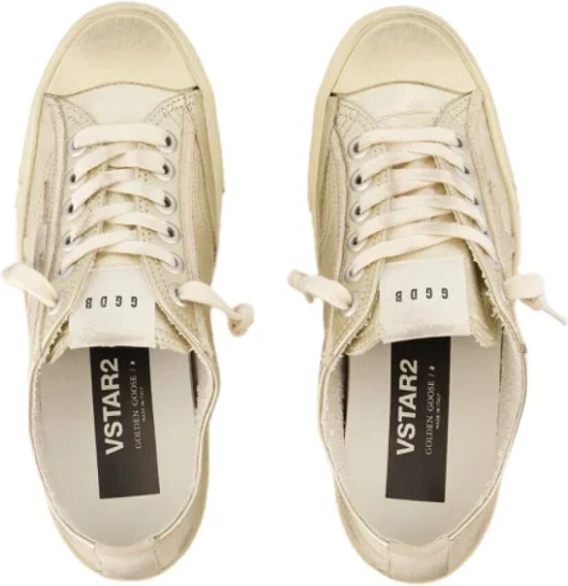 Golden Goose Leather sneakers Yellow Dames