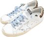 Golden Goose Leopard Horsy Red Beige Sneakers White Dames - Thumbnail 3