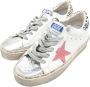 Golden Goose Leopard Sneakers Hi Star Laminated White Dames - Thumbnail 3