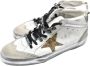 Golden Goose Leopard Star Sneakers Wit Beige Zilver White Heren - Thumbnail 3